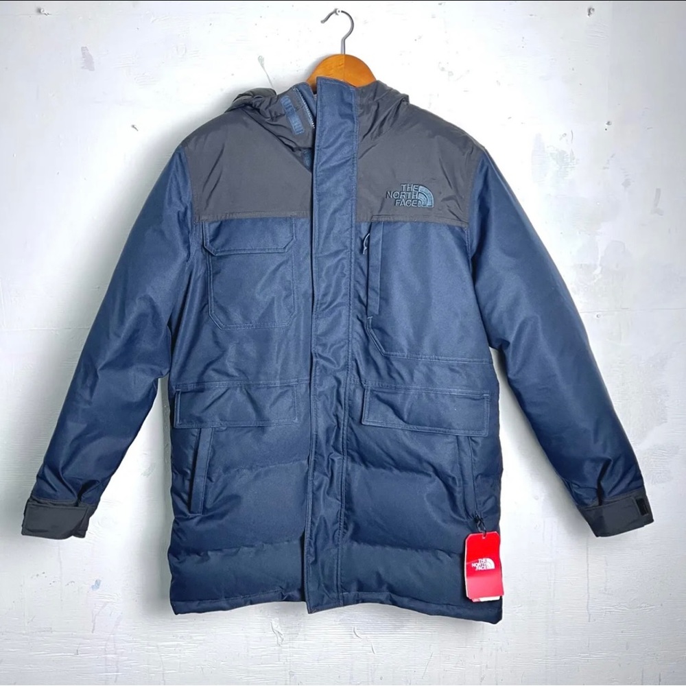 NWT- The North Face Men's Biggie McMurdo Parka- Size L - Urban Navy